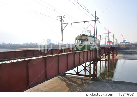 The Owakawa River bridge on the Osaka Line 4184698