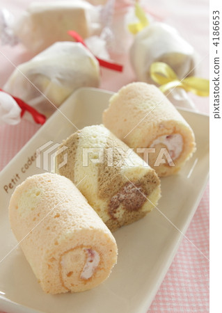 甜卷蛋糕絲帶 4186653