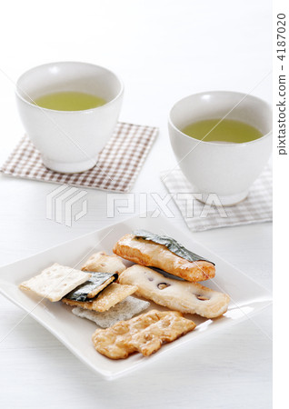 茶和米餅乾 4187020