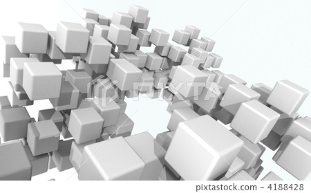 虛擬空間 虛擬場景 方塊 4188428