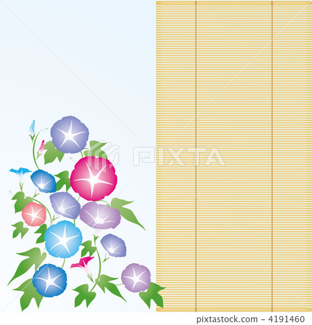 牽牛花/盲目03■Asagao·牽牛花·陰影·夏天形象·豐富多彩 4191460