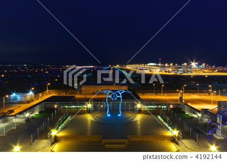 new kansai international airport, kansai international airport, observation deck 4192144