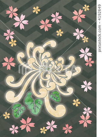 菊花和櫻桃 菊花和櫻桃 4192649