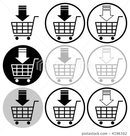 Shopping cart - 12 4196382