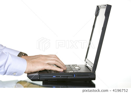 Working on laptop 4196752