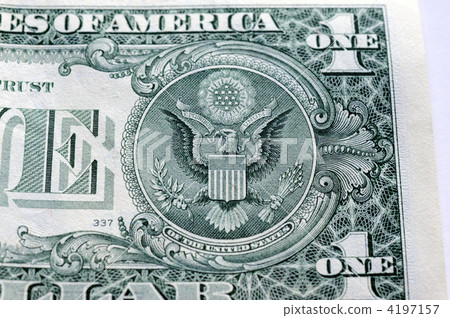 Battlefront eagle of one dollar bill 4197157