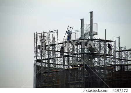 施工現場腳手架 -  2 4197272