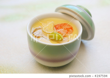 Savory egg custard  4197594