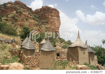 Dogon village 4198077
