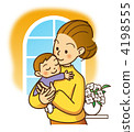a cuddle, hug, parenthood 4198555
