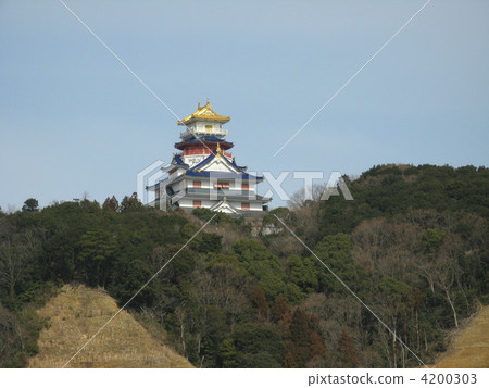 伊勢·安土桃山文化村的安土城堡 4200303