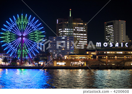 Mosaic night view 4200608