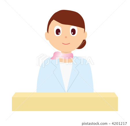 Woman at reception Woman at reception 4201217