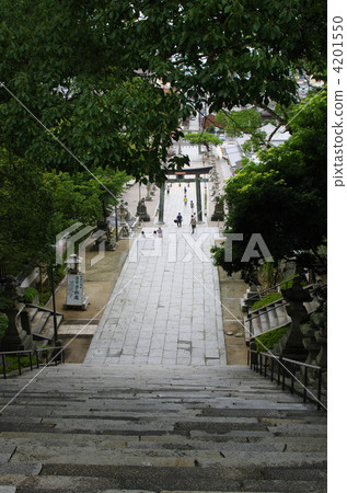 防府天滿宮 鋪路 石地板 4201550
