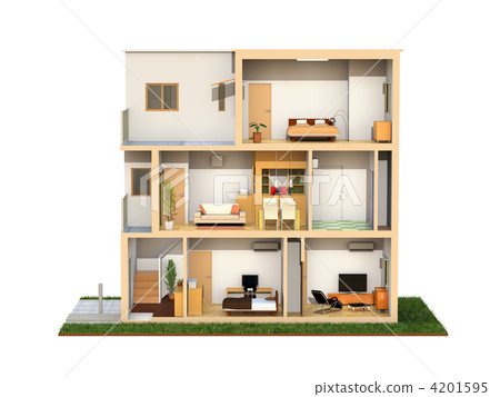 House model side House model side 4201595