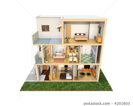 住宅模型 4201603