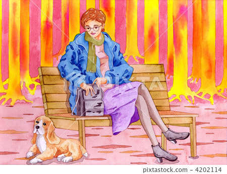 在公園裡 4202114