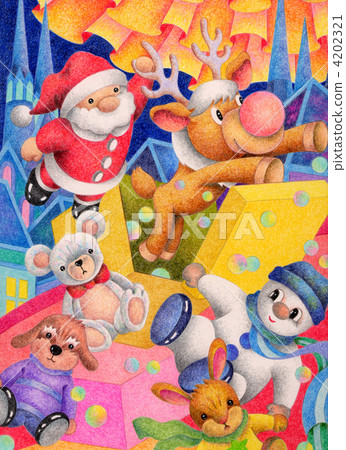 Bustling Christmas 4202321