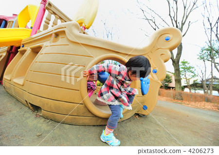 公園的海盜船 公園的海盜船 4206273