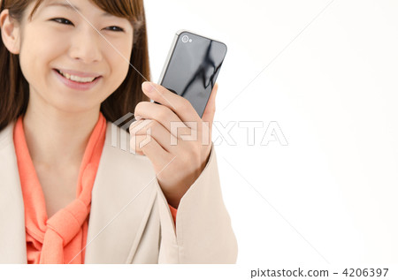有智能手機的女商人 有智能手機的女商人 4206397