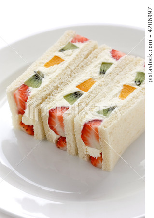 Handmade fruit sandwich 4206997