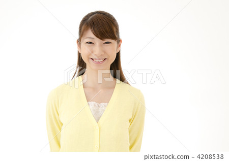 一件黃色羊毛衫的女人 一件黃色羊毛衫的女人 4208538