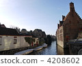 townscape, water surface, port town 4208602