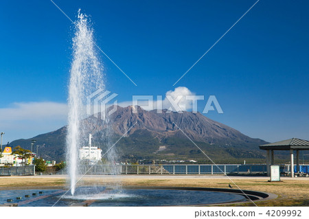 Sakurajima from Waterfront Park 4209992