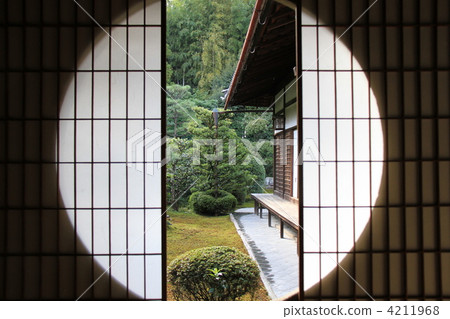 Figure of Tofukuji Temple's "Fudain" East garden seen from Nantei Figure of Tofukuji Temple's "Fudain" East garden seen from Nantei 4211968