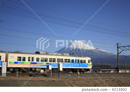 train 117, fuji mountain, fuji-san 4213002