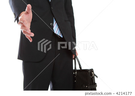 尋求握手的商人 4214177