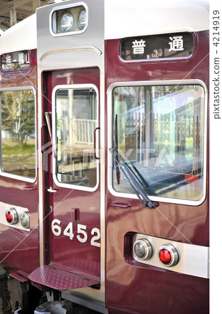 栗色阪急列車嵐山線 4214919