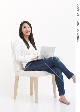 A relaxing young lady 4216855