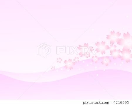 它是櫻花暴風雪的CG插圖。 它是櫻花暴風雪的CG插圖。 4216995