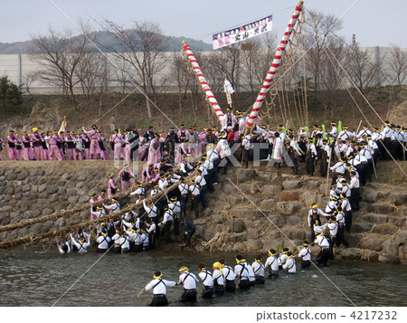 長野Su訪神社夏宮神社節川越 4217232