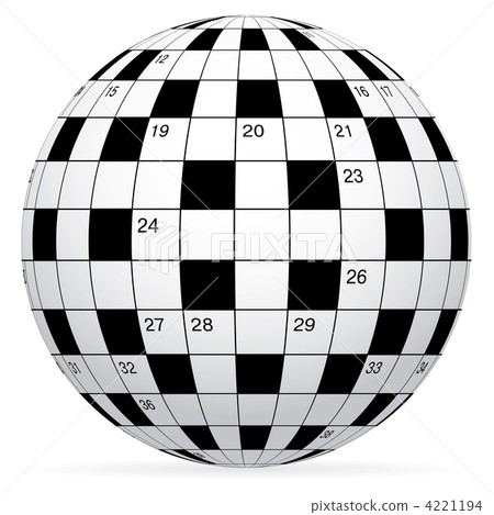 A blank crossword vector 4221194