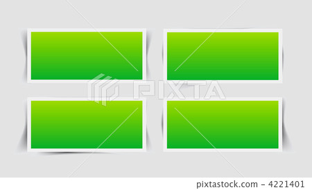 Vector set instant photo frames with different shade forms Vector set instant photo frames with different shade forms 4221401