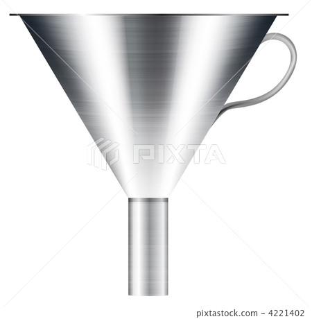 funnel made of stainless steel funnel made of stainless steel 4221402