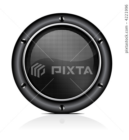 sound speaker on white sound speaker on white 4221996
