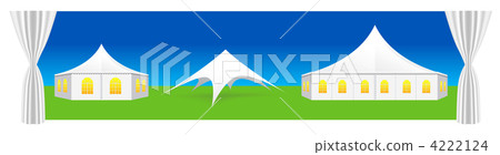 Vector tent illustration Vector tent illustration 4222124
