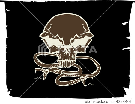 stylized human skull stylized human skull 4224401