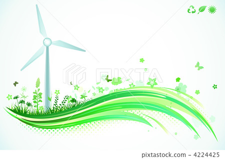 Green Eco Background 4224425