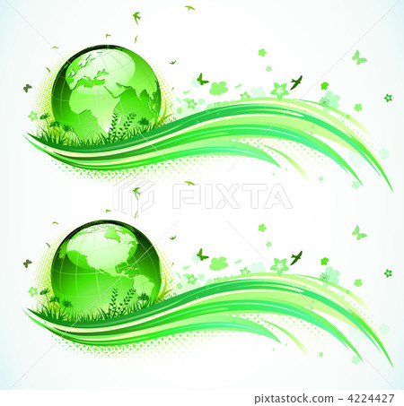 Green Eco Background Green Eco Background 4224427