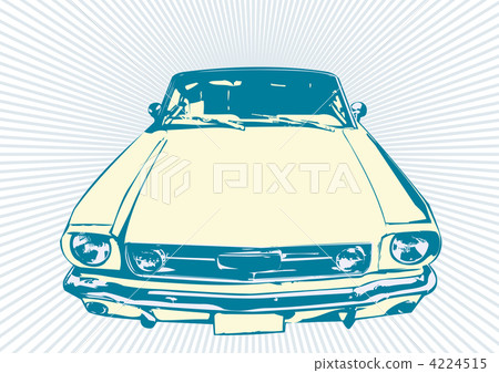 retro car 4224515
