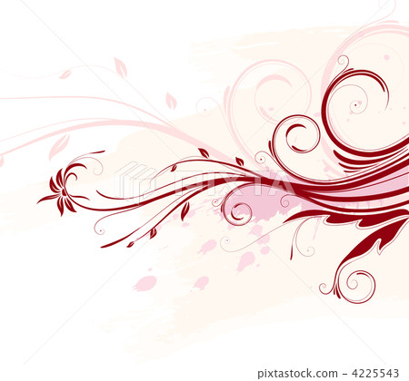 Grunge Floral Background 4225543