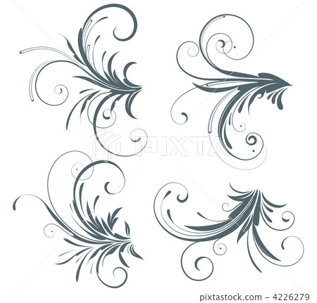 floral elements floral elements 4226279
