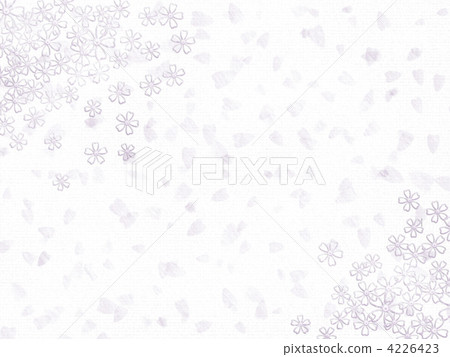 櫻木背景（紫色） 4226423