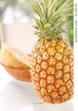Colorful tropical fruit arrangement. Colorful tropical fruit arrangement. 4226544