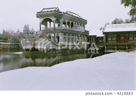 頤和園公園在北京中國 - 石頭 4228883