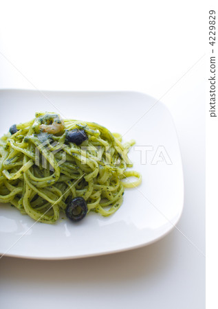 羅勒醬意大利面 羅勒醬意大利面 4229829